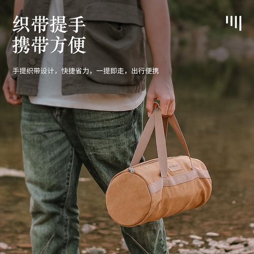 Outdoor nail bag, camping tool bag, hand-pulled nail storage bag, miscellaneous bag set, camping storage bag, organizer bag