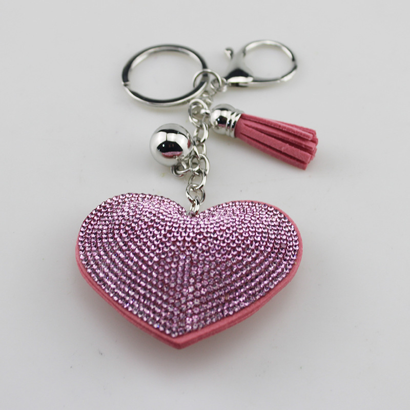 1 Piece Vacation Simple Style Heart Shape Alloy Keychain display picture 14