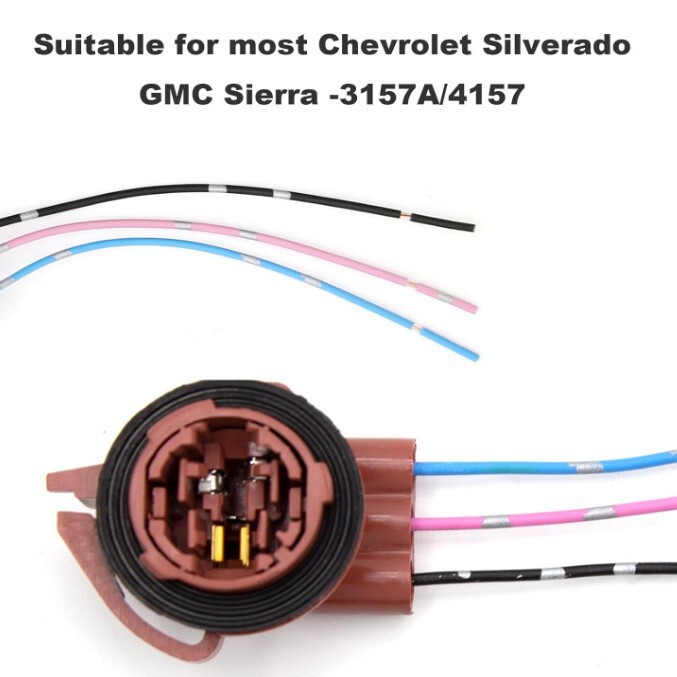 3157A/4157 車のライトハーネスは、GM GMC GMC 1997-2007 の交換に適しています。|undefined