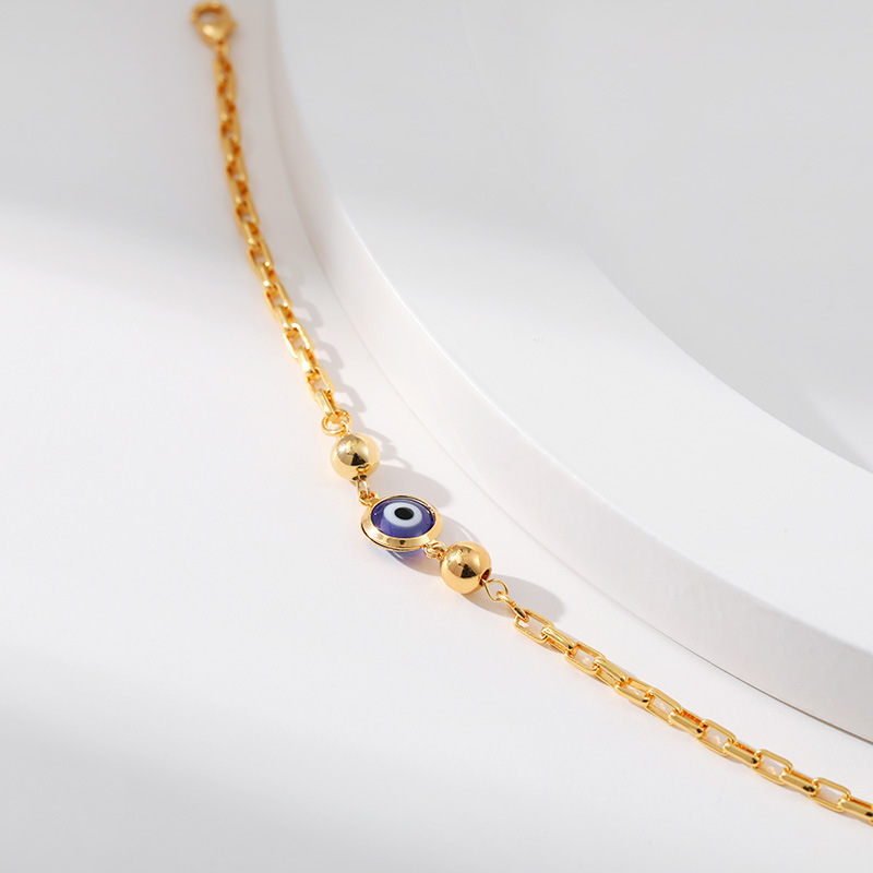 Retro Devilu0027S Eye Copper Bracelets 1 Piece