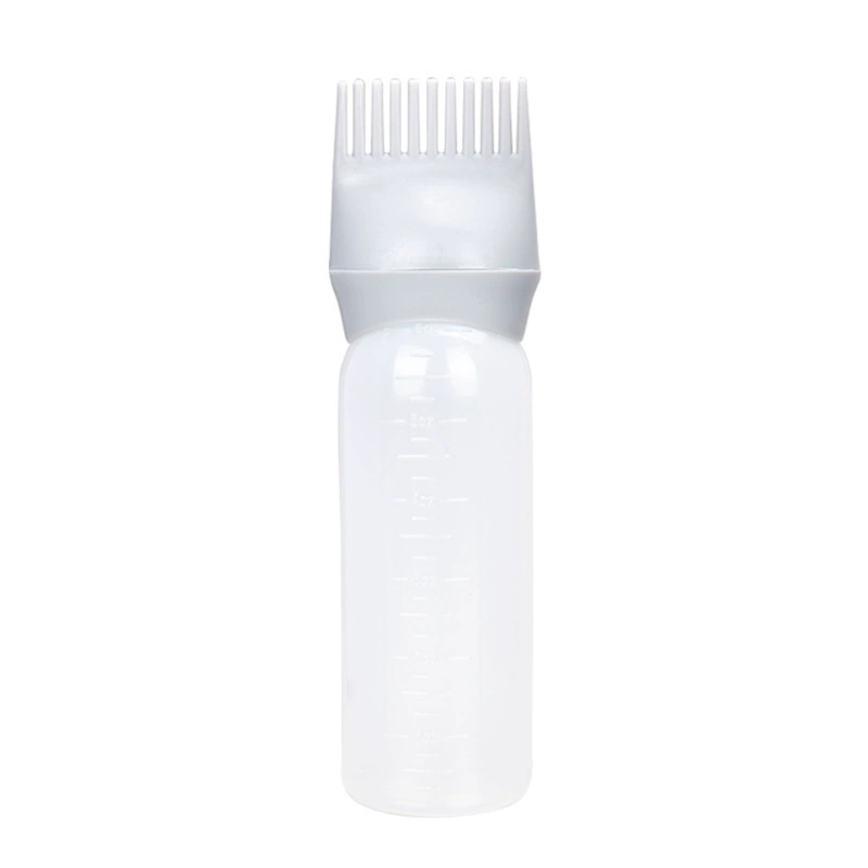 Hairdressing Applicator Bottle with Comb Tip, Multi-Color Options, Compact Salon Tool