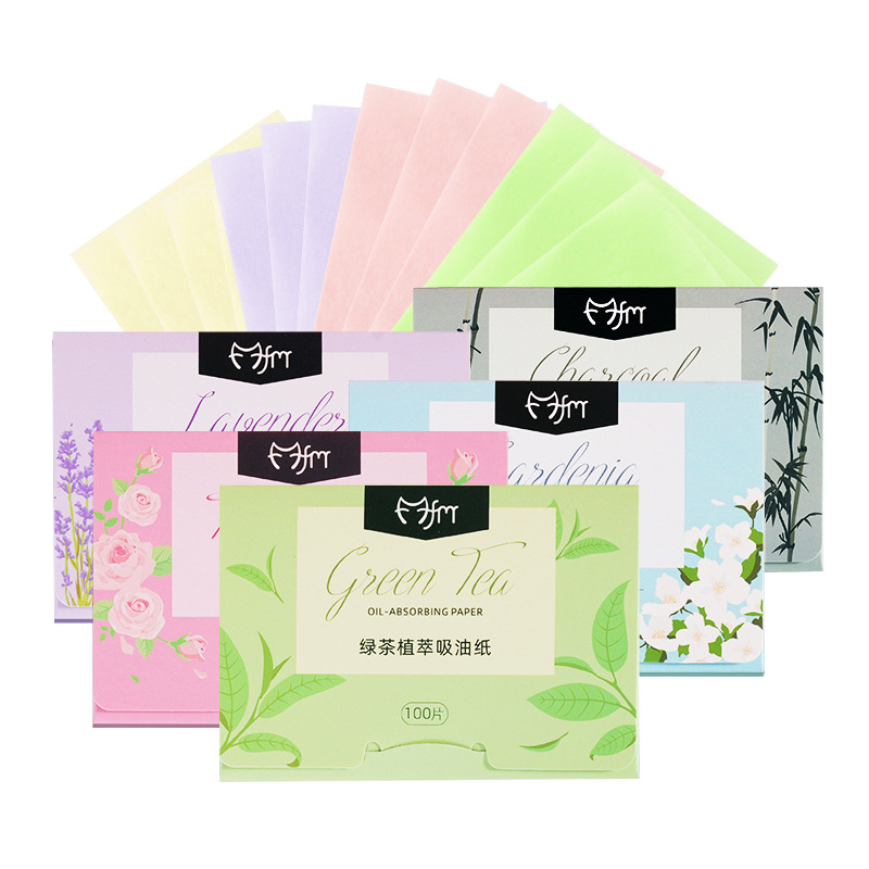 Oil absorption summer degreases facial towelettes for face