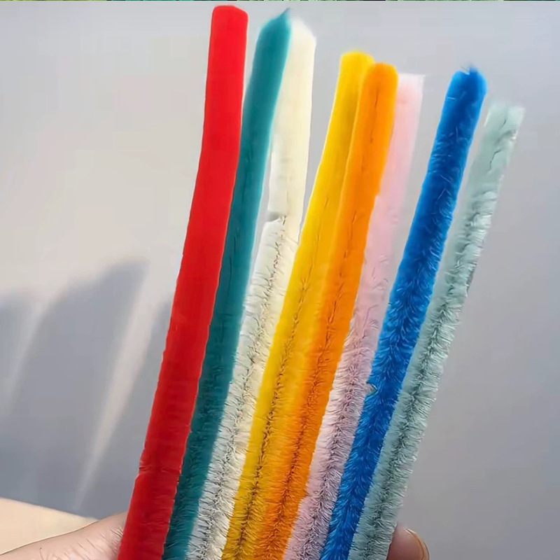 Fábrica de fuente de bobinado 8MM ultra-tight barra de torsión de cifrado gruesa más banda de pelusa al por mayor niños puzzle artesanal diy
