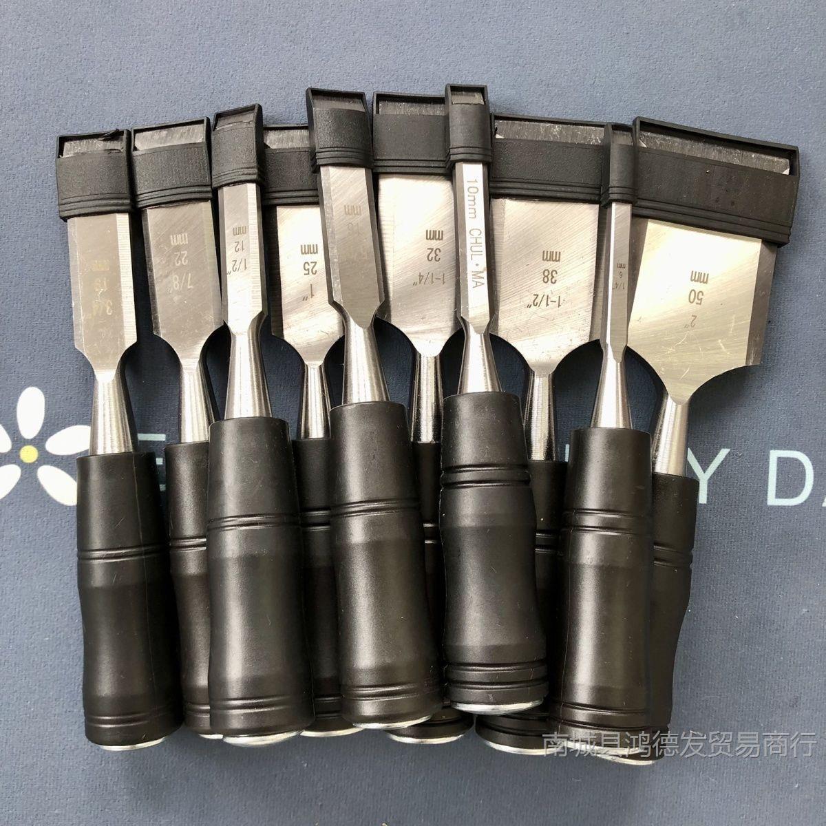 65号锰钢锻打木工凿半圆扁凿雕刻刀木工平凿工具木凿套装钊子其他