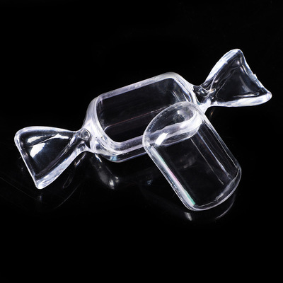 透明塑料喜糖盒收纳盒ins装饰品饰品卡通婚礼伴手礼盒子必备喜庆|ms