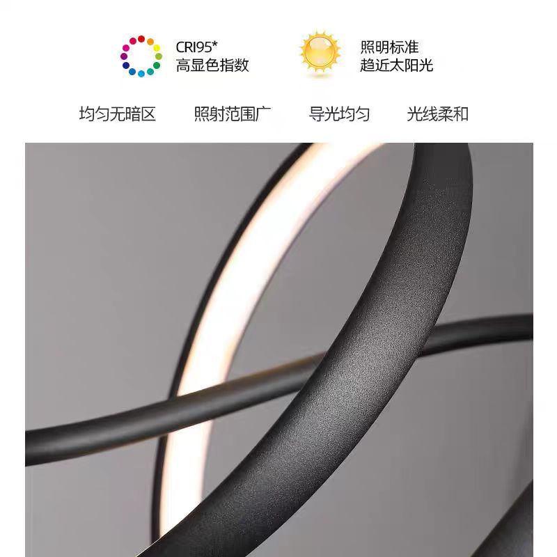 Iluminación de lámpara de bar nórdica moderna de comedor minimalista italiana lámpara de estilo minimalista