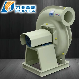 耐腐蚀抗老化 F9-19玻璃钢高压离心通风机 化工场专用 玻璃钢风机