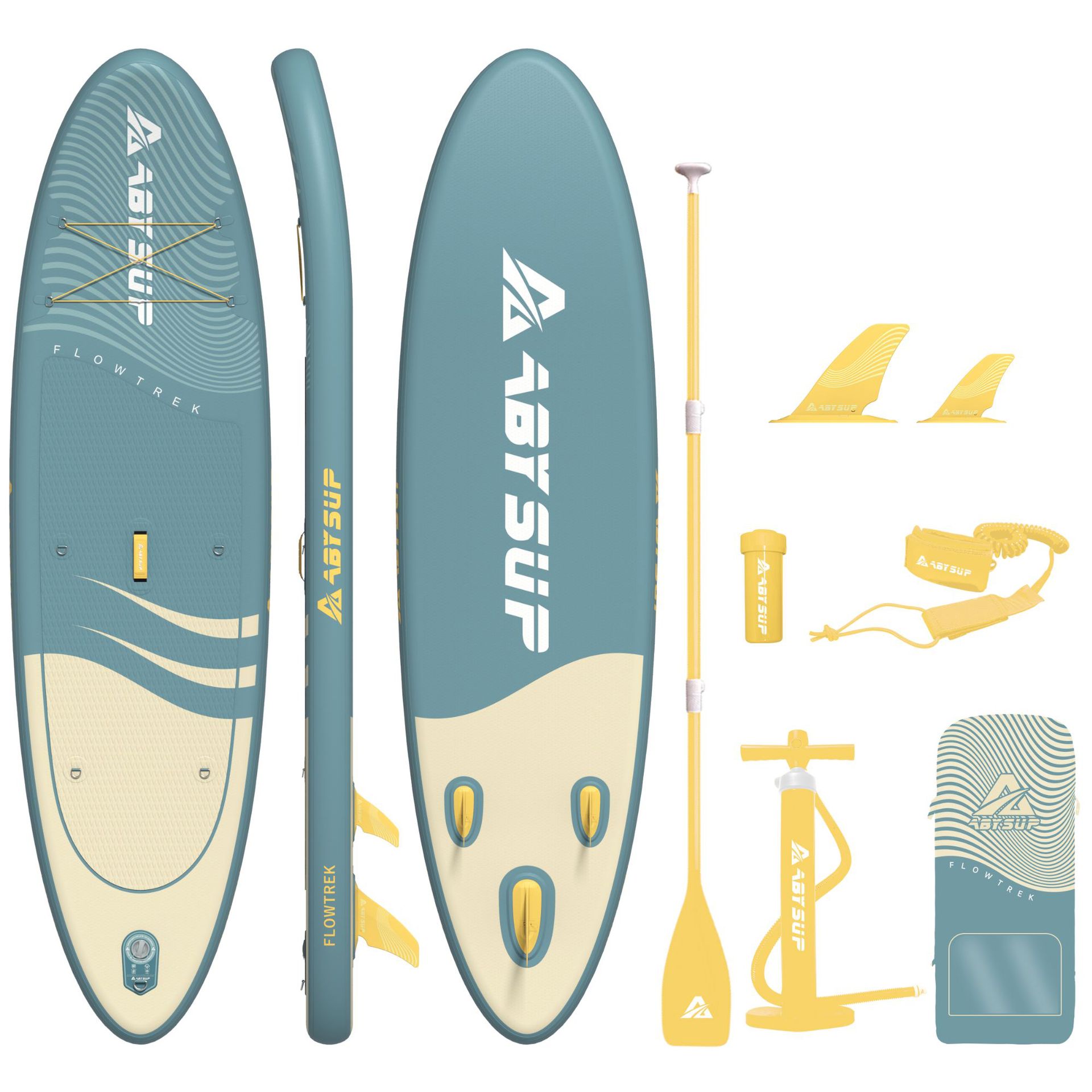 Tabla de surf inflable ABYSUP, tabla de paddle surf, deportes acuáticos, supboard, tabla de paddle surf inflable, tabla de surf