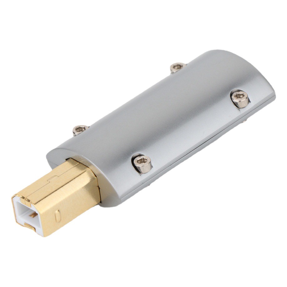 Monosaudio bronce fosforado plateado 24K oro USB cable tipo a macho 2,0 terminal tipo B Puerto decodificador cable