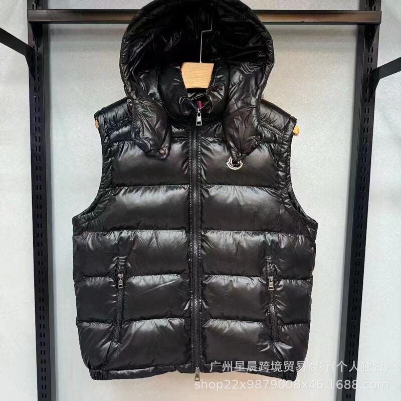Winter New Model Mk Maya down Vest Hooded Shiny Couple Style Vest Warm Jacket Winter Style Winter New Model Mk Maya down Vest Hooded Shiny Couple Style Vest Warm Jacket Winter Style