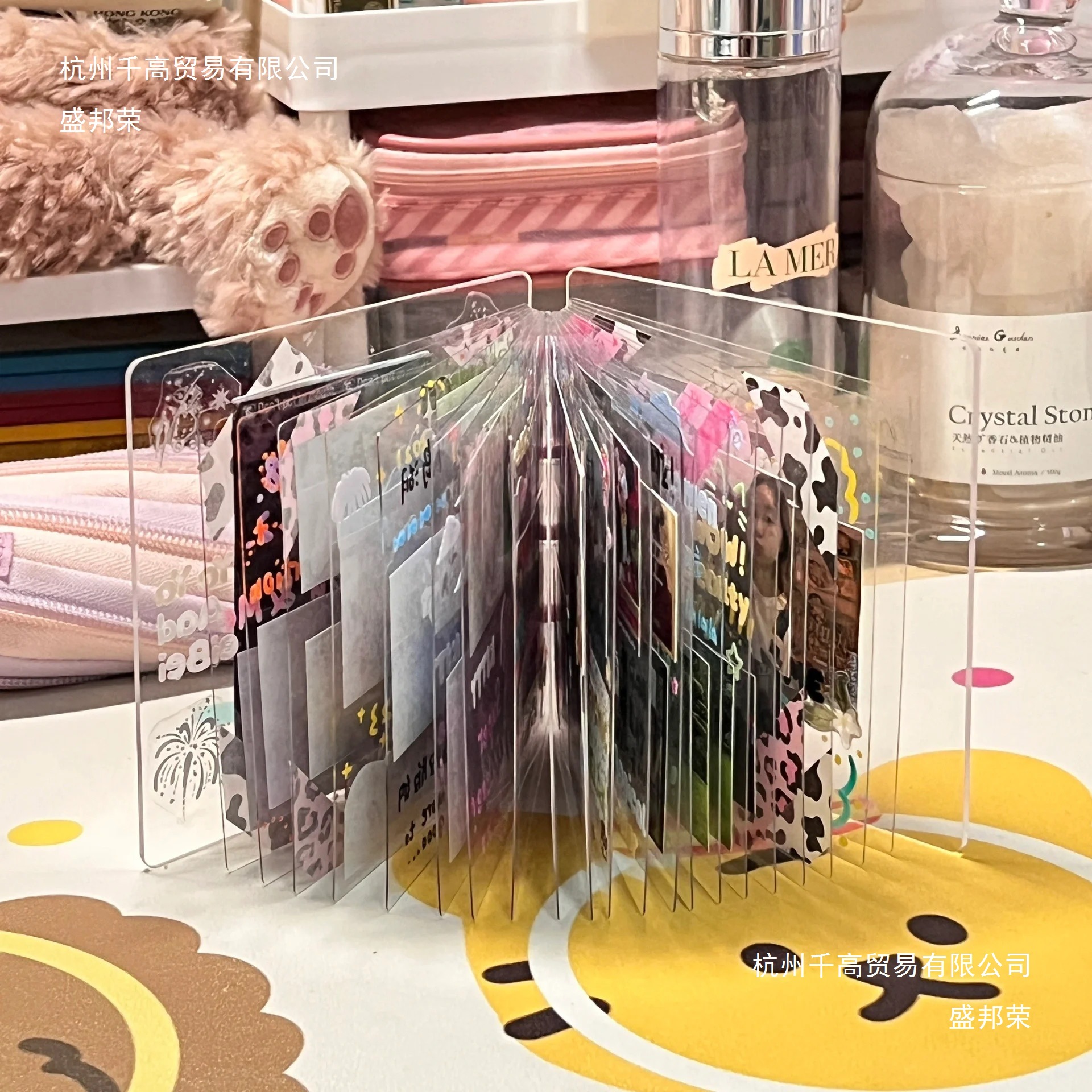 亚克力手账本创意照片书活页本拼贴本咕卡追星手账