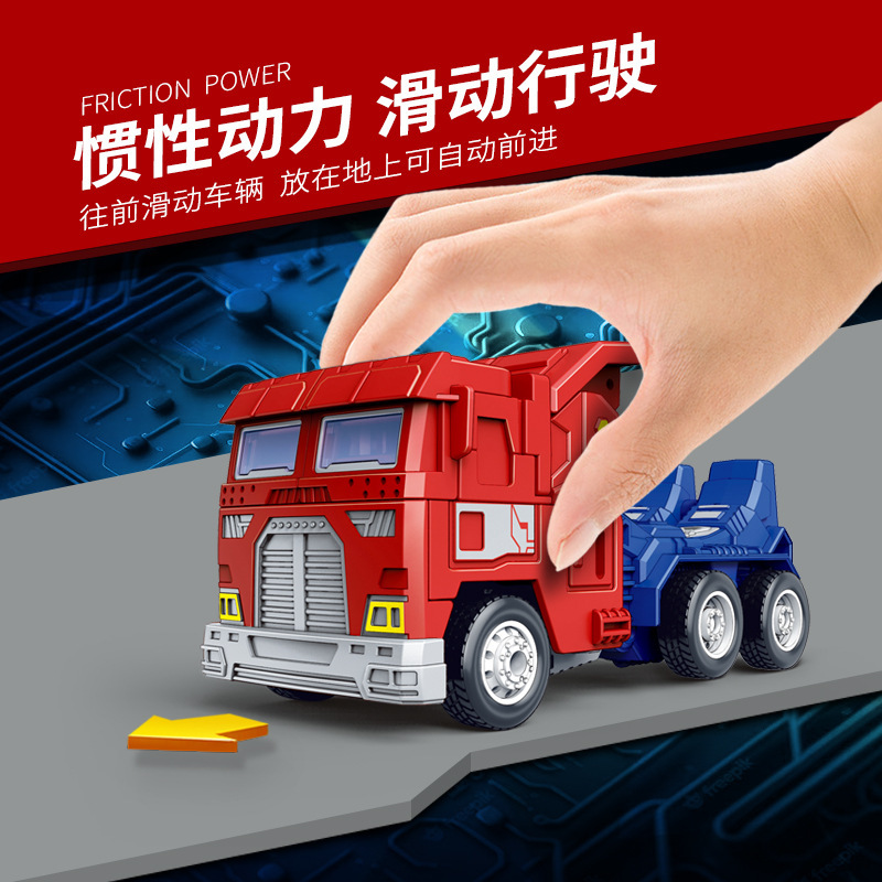 Bebé deformación robot inercial coche niño niña educativa coche de juguete para niños 2-3 años de edad 1 coche de juguete