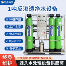 1吨小型单级反渗透水处理设备工厂ro全自动去离子纯净水处理设备