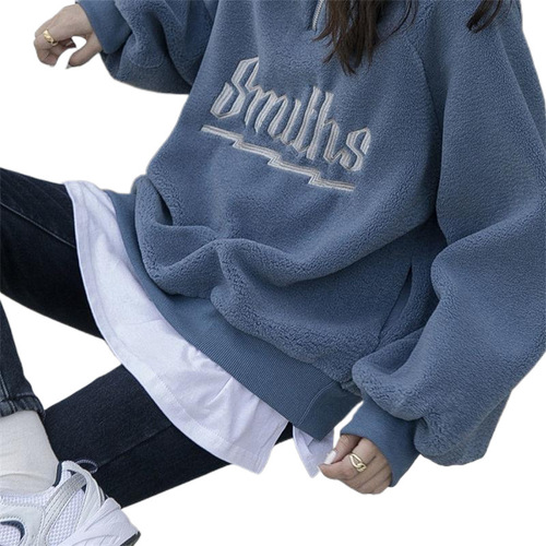 Summer and winter two-piece sweatshirts and knitted sweaters, base layer, layering, hem code skirt edge semi-skirt buttock curtain