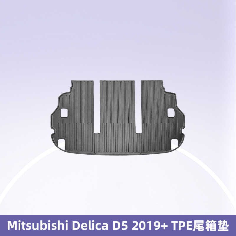Es adecuado para Mitsubishi Delica D5 8 asientos 2019 - 2025 timón derecho 3D todas las condiciones climáticas almohadillas de pie TPE