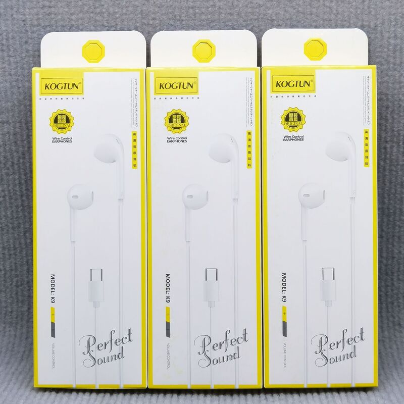 Type-C Stereo Headphones HD Music Headphones for OPPO Huawei vivo Mobile Game Earbuds