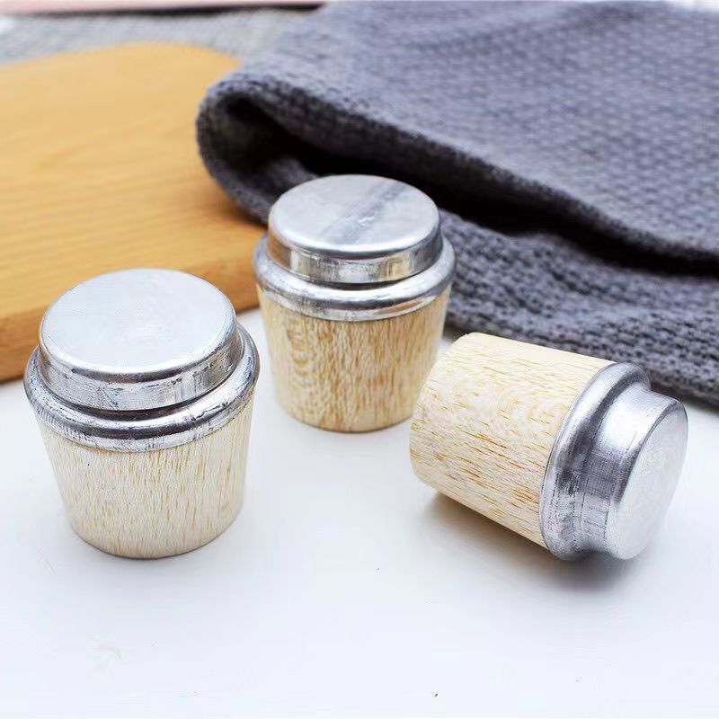 Thermos flask, hot water bottle stopper, wooden plug, wood for boiling water thermos, insulation pot lid, tea bottle stopper, wooden cap
