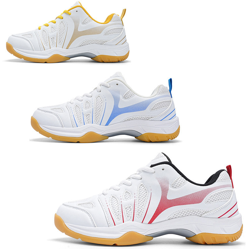 New Badminton Shoes Men's Breathable Non-slip Adult Youth Students Indoor and Outdoor Sports Training Feather Table Tennis Shoes