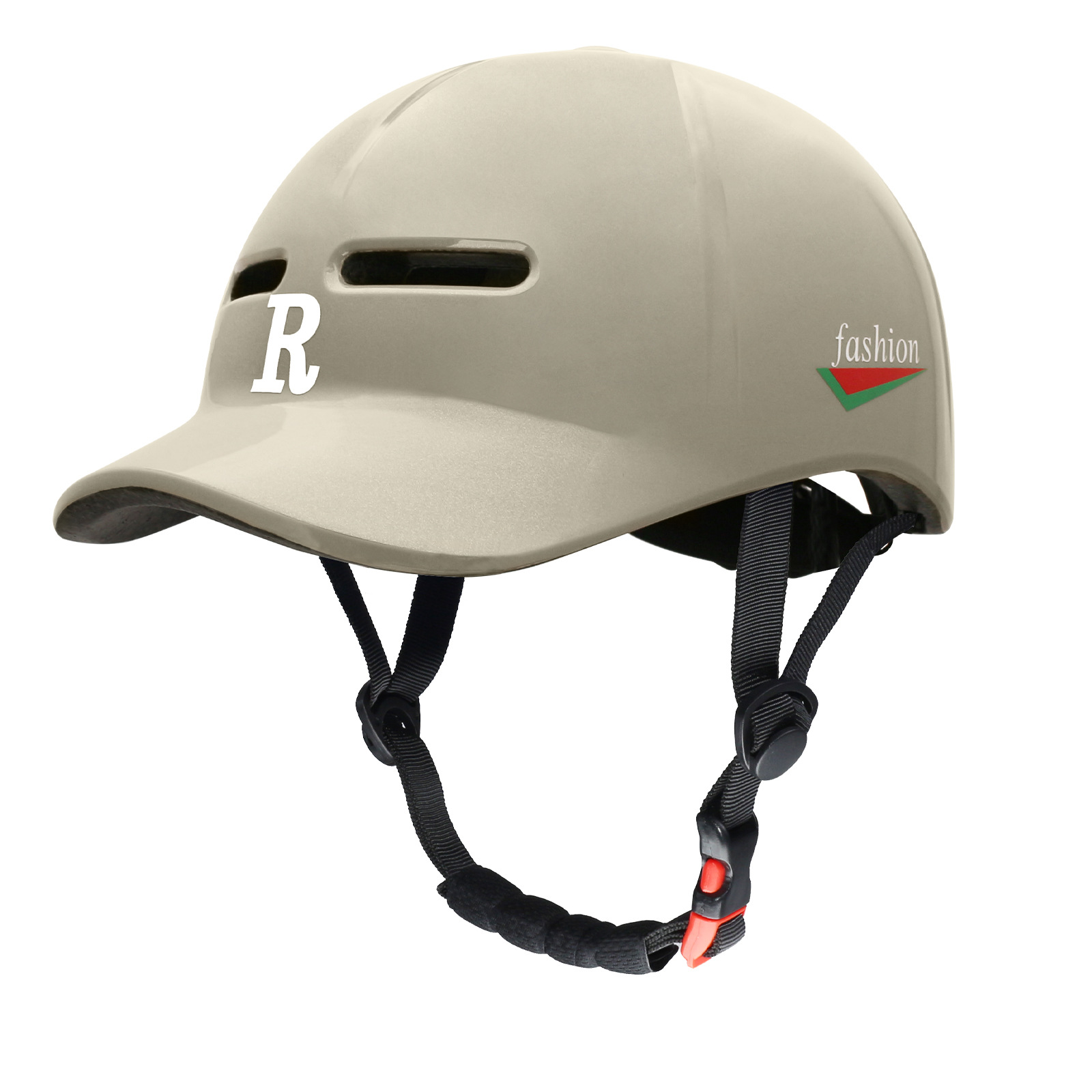 Gorro de pico de pato moldeado de una pieza para ciclismo, desplazamientos, casco para scooter eléctrico para todas las estaciones, patineta, patinaje sobre ruedas, béisbol