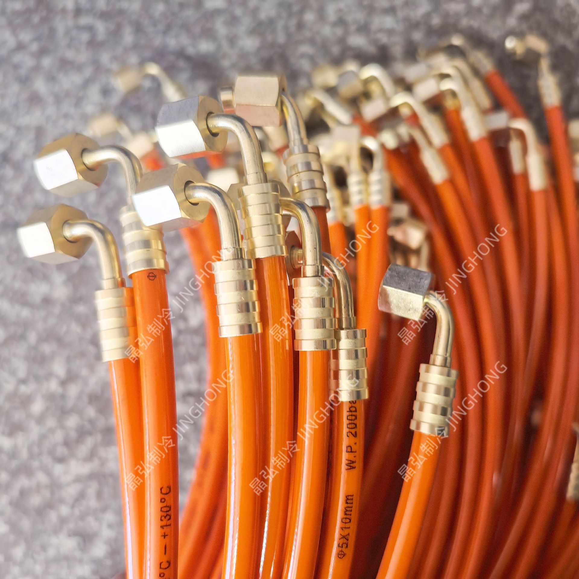 JINGHONG晶弘空调制冷软管定制 制冷机组软管 加氟管