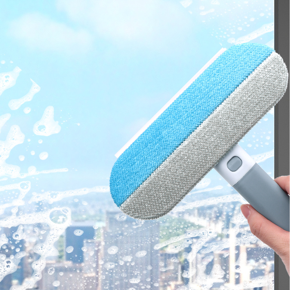 Dispositivo de depilación para mascotas multifuncional Cepillo de pelo para gatos electrostático de mango largo desmontable Cepillo de eliminación de pelo artefacto de limpieza de alfombras al por mayor