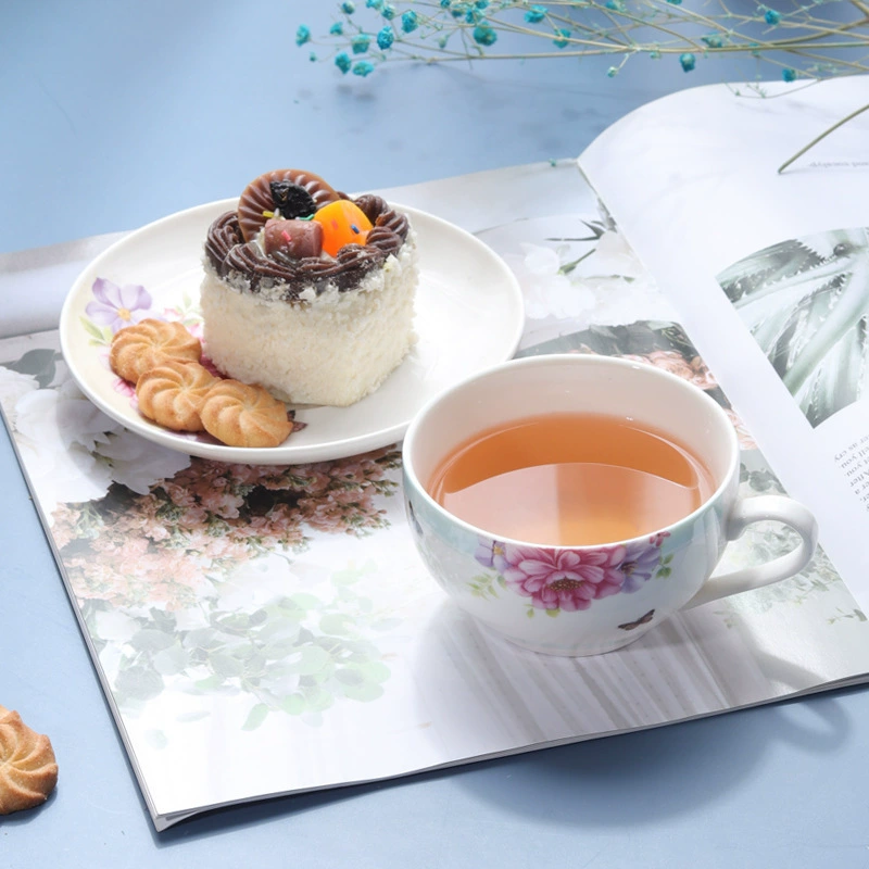 Обработанный на заказ английский керамический один чайный набор стеклянный керамический чайный набор с фильтром сетчатый чайный набор X20