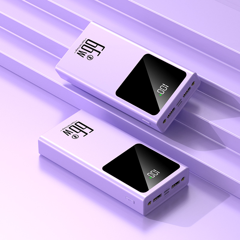 Flash rápido estupendo del paladio del banco del poder de carga 22,5 W que carga 20000 mA fuente de alimentación móvil del peso ligero 10000mAh DE LA CAPACIDAD grande