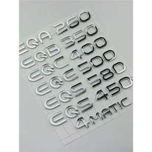 Mercedes-Benz EQA260, EQB350, EQC400, EQE, EQS450 avtomobil emblemləri və stikerləri
