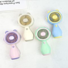 Portable Handheld Small Fan USB Charging Mini Cartoon Fan Advertising Promotion Fan Manufacturer Wholesale