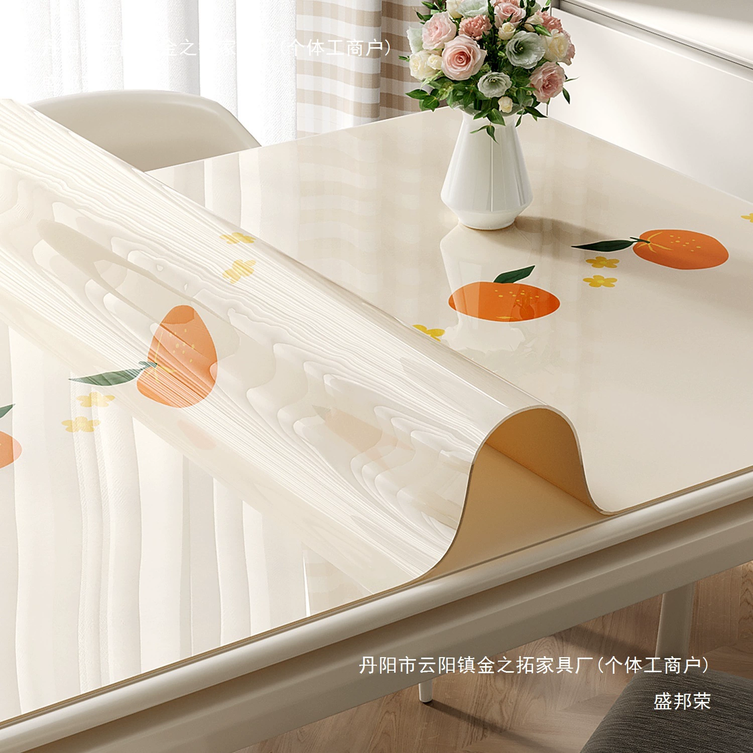 Скатерть водонепроницаемая и маслостойкая, не требующая мытья, мягкая стеклянная подставка для обеденного стола, легкая роскошная скатерть, коврик для журнального столика, смотреть детали