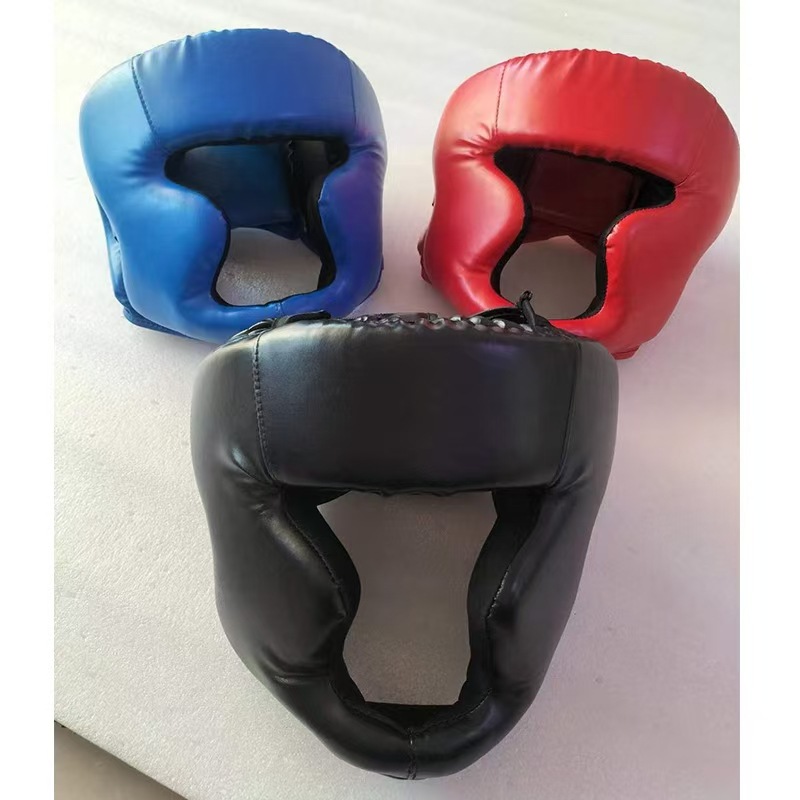 Boxing Helmet, Taekwondo Fighting Mask, Head Protection, Face Protection, Boxing Headgear, Multiple Colors and Sizes, Cross-Border Certification