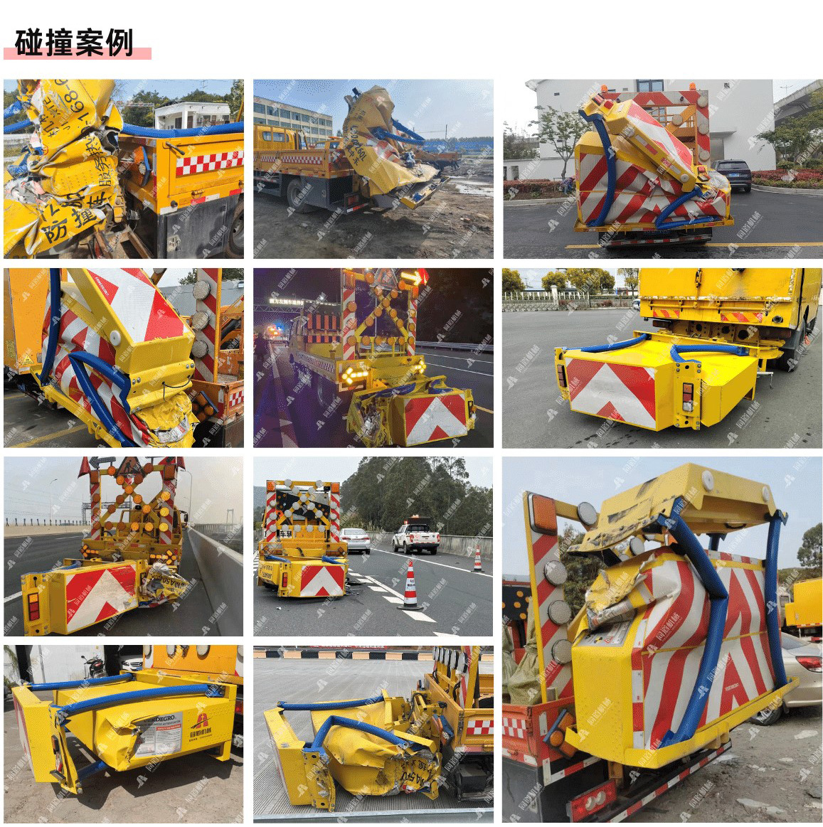 Blue Brand Double-Row 70K Anti-Collision Buffer Truck Highway Maintenance Construction Special Anti-Collision Truck Safety Protection Equipment