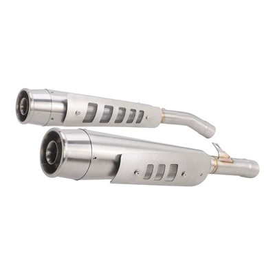 rear sections — Motorcycle exhaust pipe
