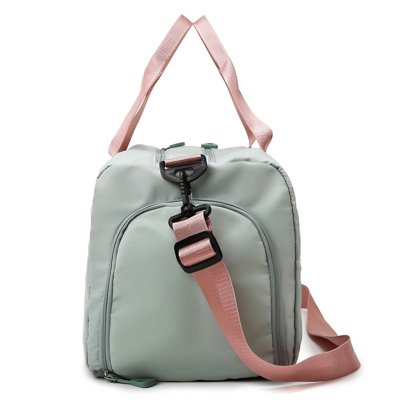 Separación de zapatos en seco y húmedo Bolsa de viaje Oxford moda femenina simple bolsa de gimnasio de gran capacidad bolsa de almacenamiento deportivo marea al por mayor