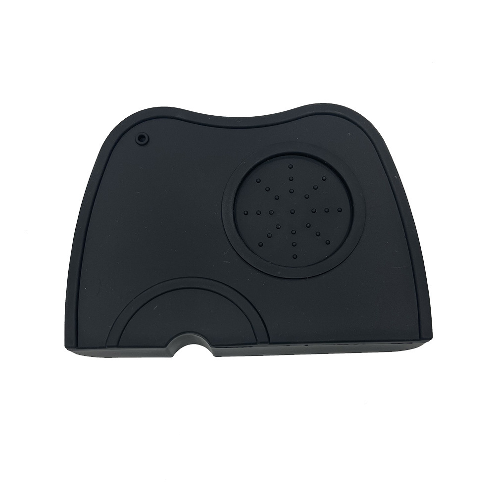 Alfombrilla para tamper de café en stock, alfombrilla de esquina, alfombrilla de silicona antideslizante, base para tamper, base para apisonar, alfombrilla para mango de máquina de café, alfombrilla para café.
