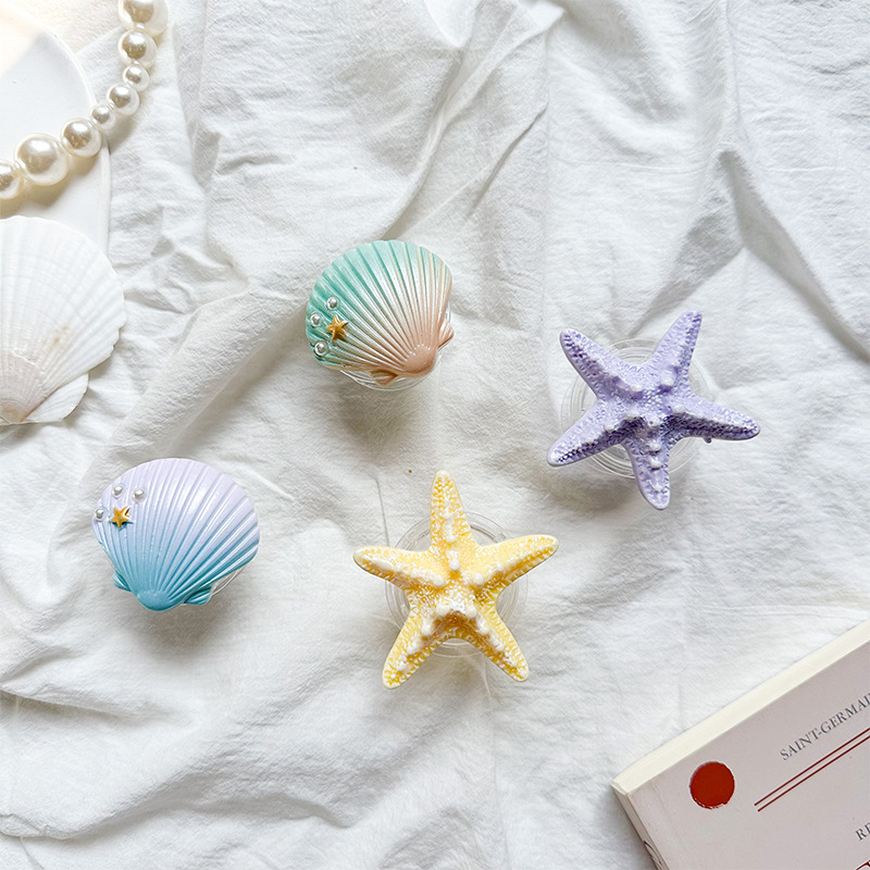 Resin Material Cute Starfish Shell Resin Universal Phone Cases