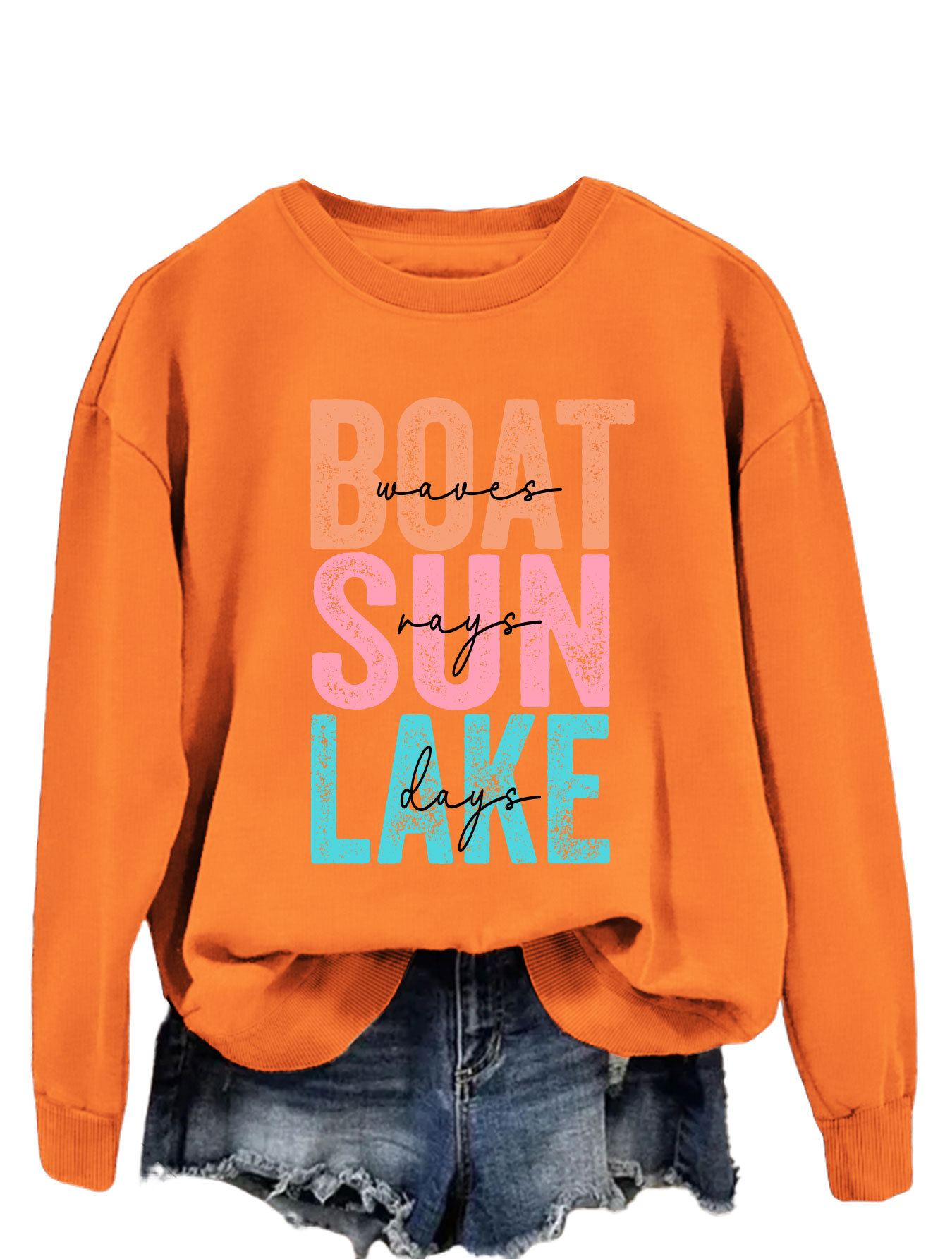 Orange sweater (black color picture)