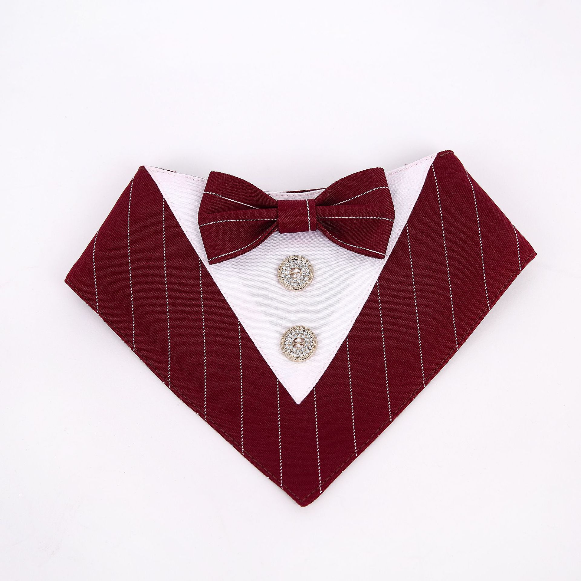 Navidad Año Nuevo Spot transfronterizo boda británica trajes toallas para mascotas bufandas perros velcro toallas para mascotas triángulos