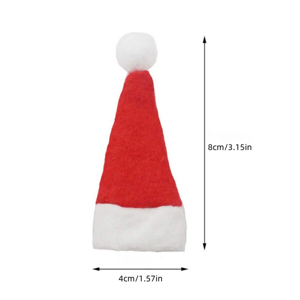 Cross -border new lollipop mini Christmas hat candy Christmas hat…