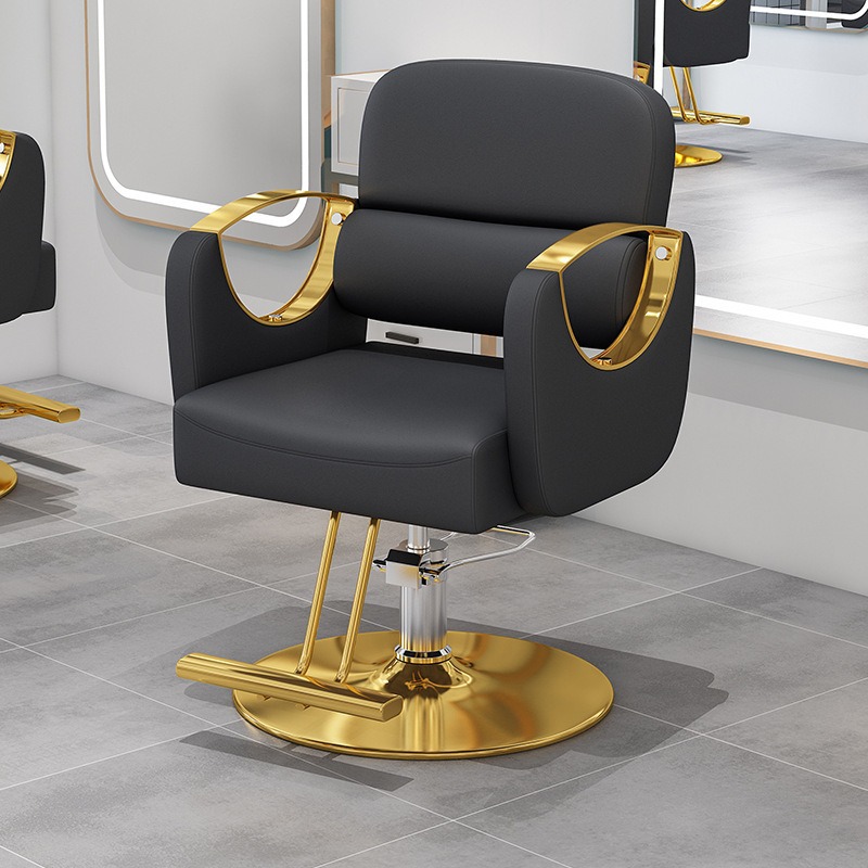 silla de peluquería simple silla de peluquería silla de corte de pelo silla de peluquería elevación giratoria