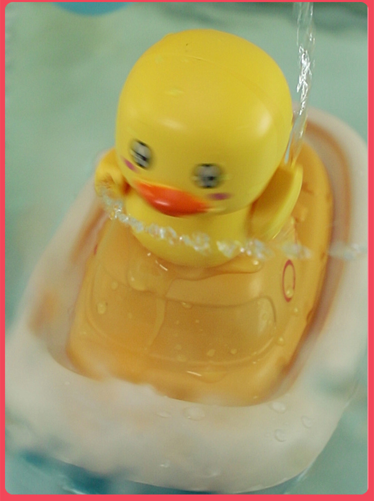 跨境新品 儿童戏水玩具电动旋转喷水小鸭子花洒 宝宝浴室洗澡玩具详情18