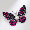 Retro painted brooch, pin from pearl, wholesale