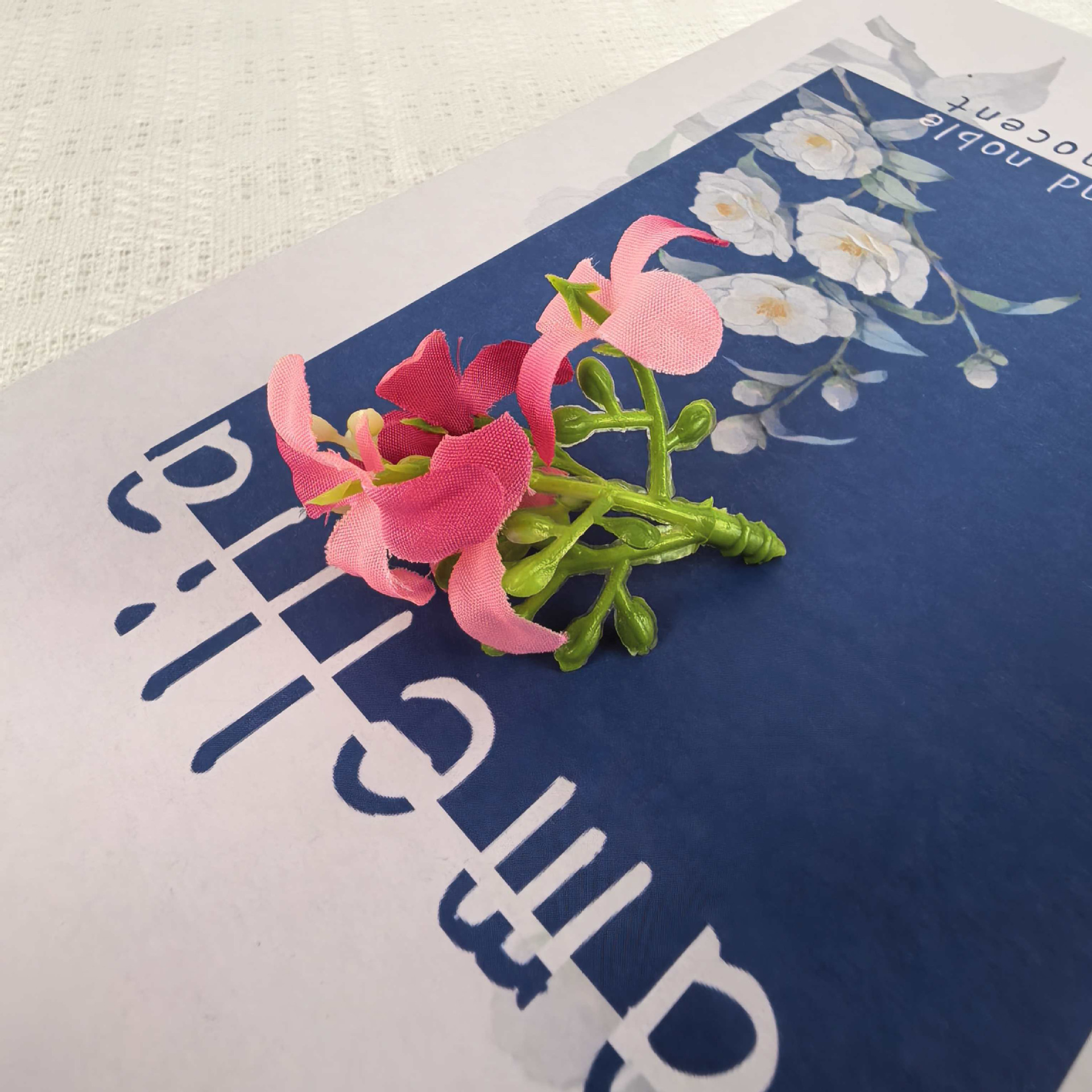 Osmanthus flor flor hortenida clavos flor cabeza de flor caja de regalo caja de flores diy material de cabeza de flor