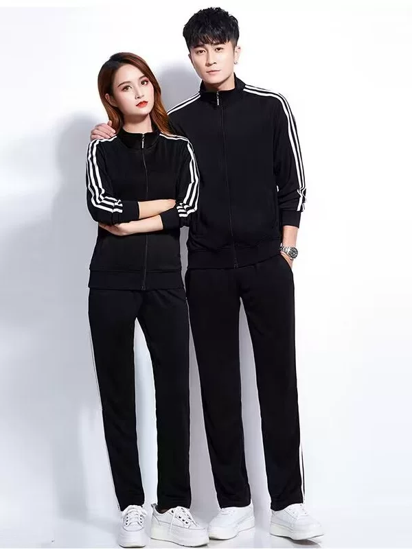 Autumn Unisex Tracksuit Set, 2-Piece Sportswear, Multi-color, Sizes M–5XL