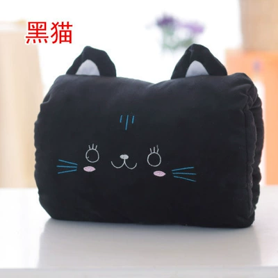 Oyuncaq yastıqlar – Hand Cover Gift Wholesale - black-cat-2030150g