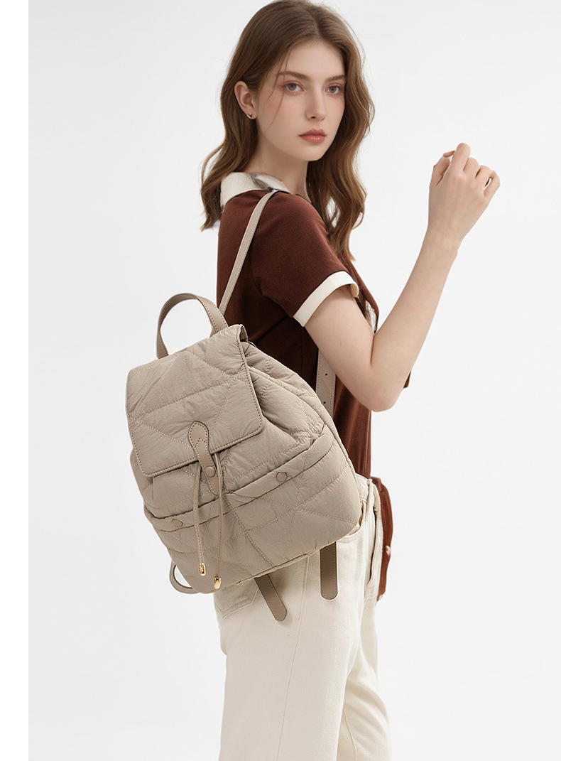 Damentasche Damenrucksack Nischendesign Persönlichkeitstrend einfache Mode Schultasche_voghion.com