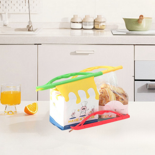 Mini Seal Machine Food Seal Clip Snack Packaging Bag Seal Tie Bar Moisture Proof Seal Bar Plastic Seal Clip