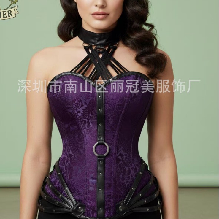 Source factory direct cross-border e-commerce high-quality supply Gothic, punk steam plastic clothing new 294