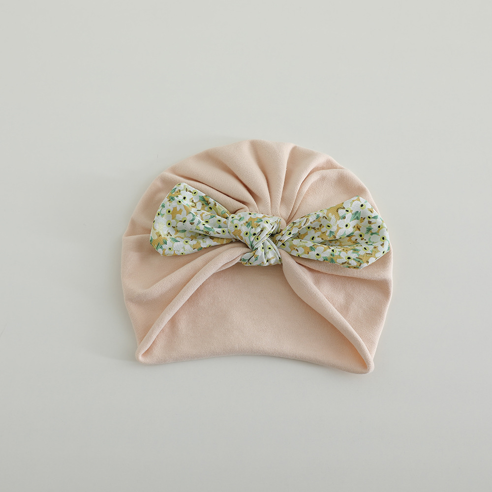 Sombrero de bebé primavera y otoño delgado sombrero de bebé indio encantador princesa bebé bebé