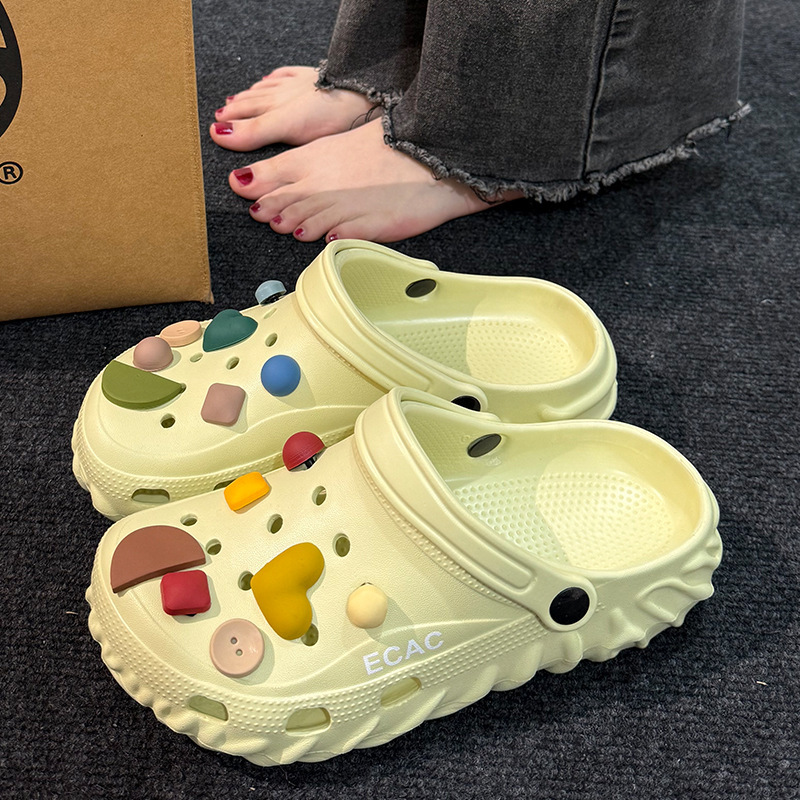 신발 버클 라이트 그린